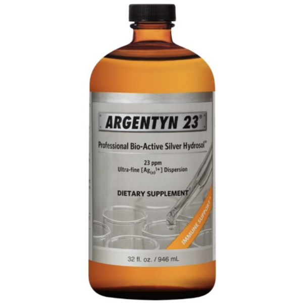 Argentyn 23 32 oz label