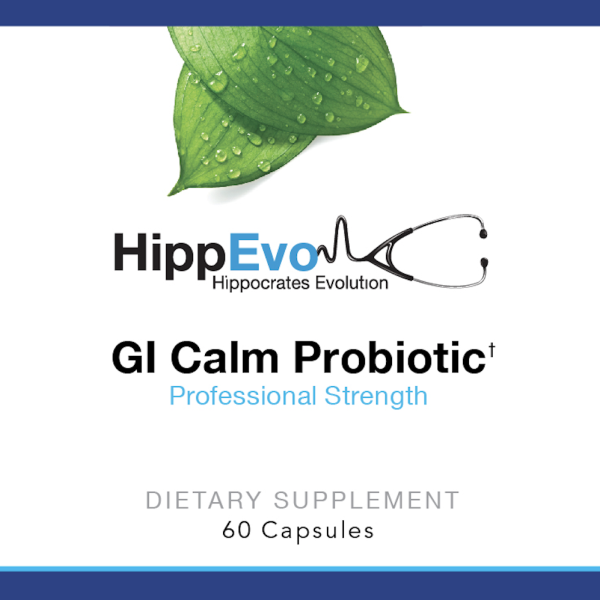 GI Calm 60 label