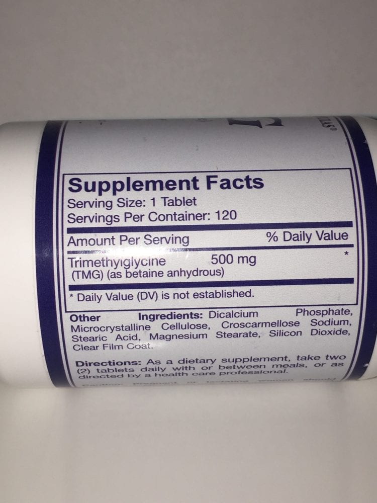 TMG ingredients TMG ingredients
