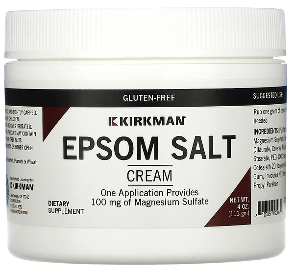 Epsom Salt label