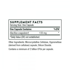 Bacillus Coagulans ingredients
