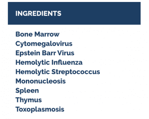 Epstein Barr ingredients