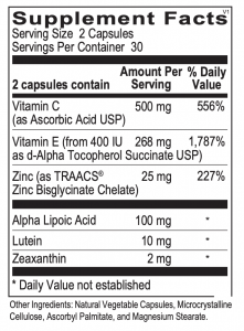OcuView ingredients