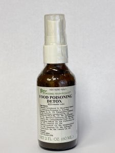 Food Poison detox label
