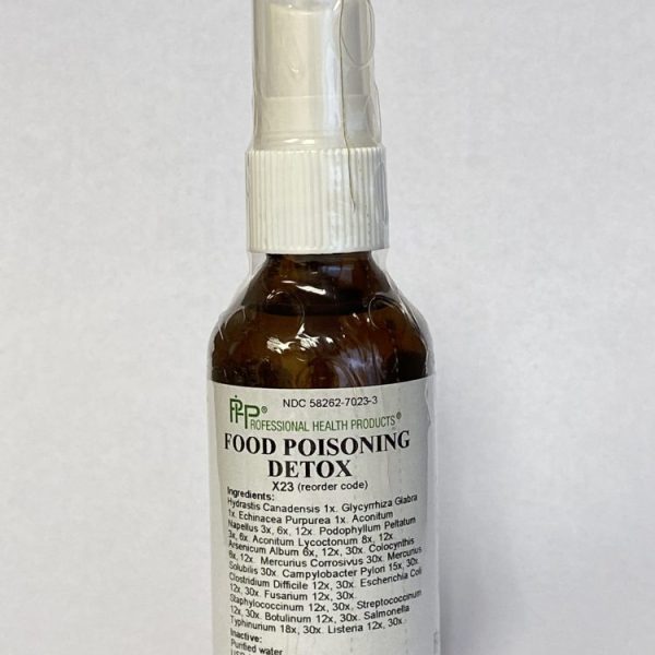 Food Poison detox label